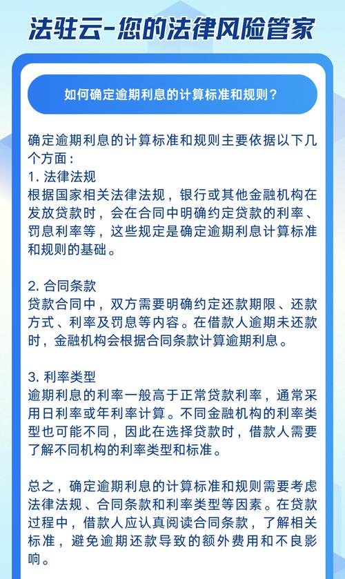 企业拖欠银行贷款利息计算，影响与应对策略