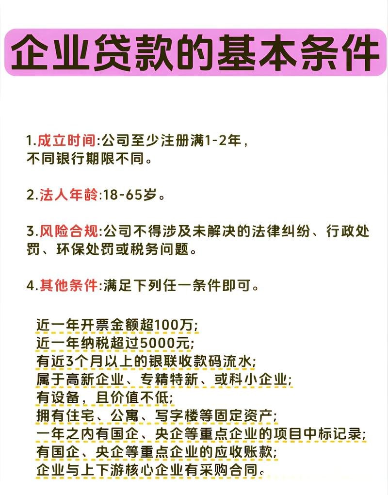 企业向银行贷款方式有哪几种方式