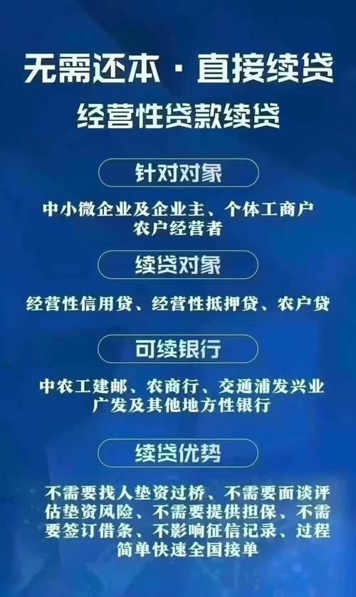 企业信用贷款续贷，助力企业持续发展的重要金融支持