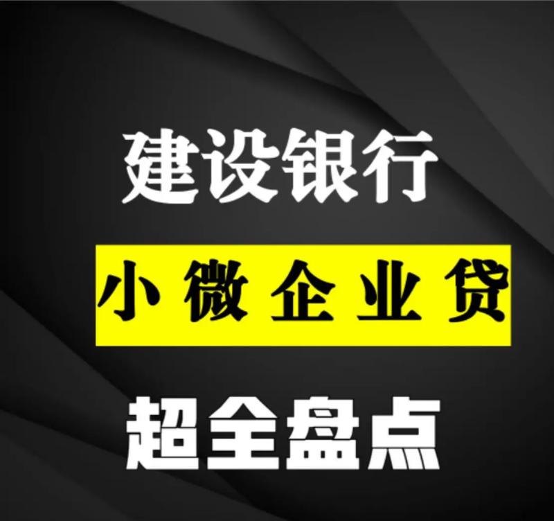 建行小微企业信用贷款，助力企业发展的有力工具