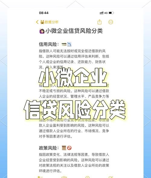 小企业贷款风险管理