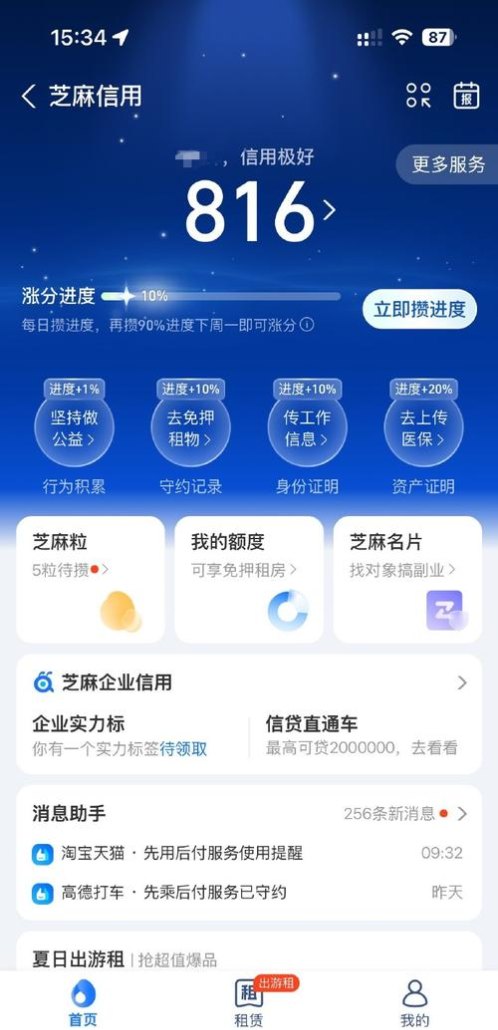 芝麻信用贷款平台，阿里巴巴企业金融服务的创新之举